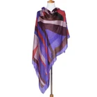 Custom Design Made 35% Silk 65% Cashmere Mixture Scarf Winter Warm Fashionable Pashmina Shawl