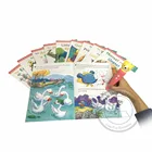 Coloring Book Children Sound Book & Reading Pen Children Picture Book for Kids Learning Daily Life English Words