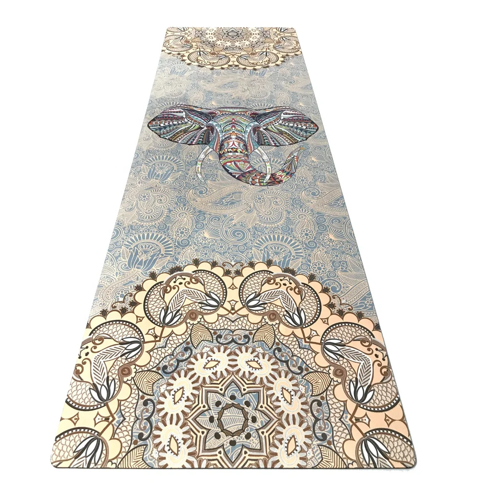 printed yoga mat