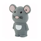 New Arrival Mouse Shaped USB Flash Drive 128MB 1GB 2GB 4GB For Promotion Gift
