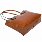 KID luxury women's vintage PU genuine leather tote bag