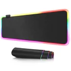 HX xxl Custom glowing RGB led gaming non-slip USB mouse pad