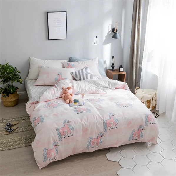 Bedding Wholesale 48*72" Fluffy Minky dot Bamboo Removable Double Sides Bedding Set Duvet Cover for Weighted Blankets