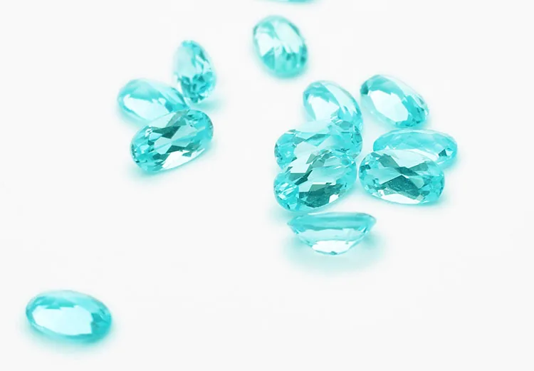 High Quality Genuine Natural London Blue Topaz Various Sizes Loose Gemstone for Jewelry Making