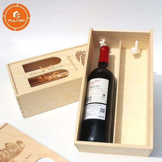 wooden gift wine box