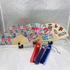 Fan Bamboo Bamboo Bamboo Fan Wholesale Custom Nylon Fold Hand Fan Bamboo Manufacture