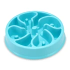 Wholesale customized plastic feeder eco friendly pet dog slow food bowl for cats