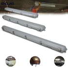 Ip66 commercial dimmable lamps 2ft 4ft 5ft 130lm w tri-proof led light 18w 36w 50w waterproof light fixtures etl