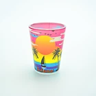 Glass Glassglass Factory Glass Hot Design Coloured Glassware Customized 50 Caliber Printed Souvenir Shot Glass