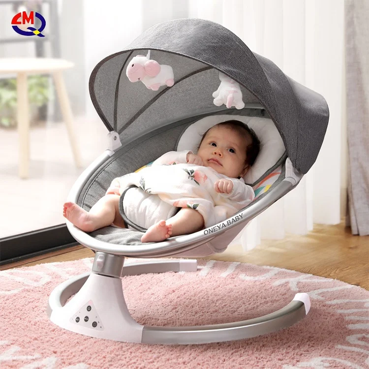 3in1 Baby Electric Rocking Chair Newborns Sleeping Cradle Bed comfort  reclining 