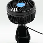 Ventilation Electrical Fan Car Cooling Fan Automobile Vehicle Clip Fan Powerful Quiet Ventilation Electric Car Fans With Adjustable Clip Cigarette Lighter