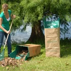 Grass Tools Garden Bag Plastic Lawn Garden Grass Leaf Bag Chute Collector Tools