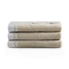 Professional durable cotton velour hand towel with Starfish embroidery Coastal series towel in American size