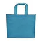 glossy metallic laminated non woven tote bag