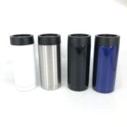 12oz 16oz Vacuum Insulated Double Wall Stainless Steel Beer Can Cooler Holder