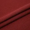 Promotional polyester rayon hacci spandex waffle stretch loose knit fabric