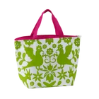 Custom color eco friendly recyclable non woven insulated cooler bag with zipper