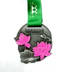 Factory high quality custom zinc alloy plating painting color medals sport award medals