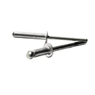 Wholesale tempering 304 Stainless steel semi-hollow Flat head blind rivets