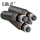 Stranded aluminum wire with PE insulation power cable Duplex abc cable 12 kv xlpe cable