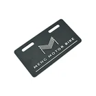 Custom Plastic ABS Plate 3D motorcycle Badge Auto Car Logo Emblem Sticker