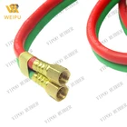 6mm 8mm OxygenAcetylene Pvc Twin Welding Hose flexible natural gas tube