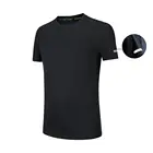 KCOA Summer Sports Safety Reflective Stripe Quick Dry Blank Night Running Men T Shirt