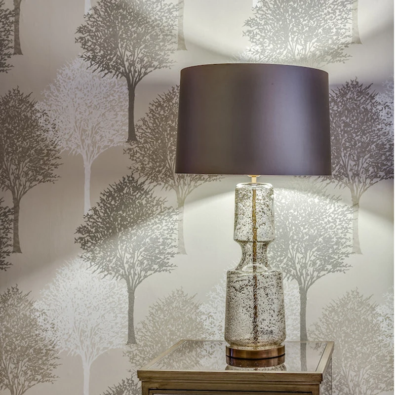 Bubble glass luxury led table lamp Nordic bedside table light