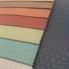 New design waterproof polyester suede leather fabric