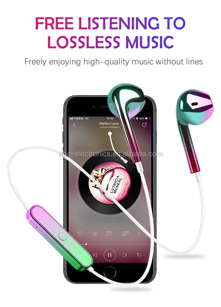 Factory headphones microphone wireless earbuds door to door earphones for iphone - ANKUX.COM