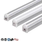 2Ft 4Ft 4-30 ワット 300-2400 ミリメートル 85 - 265 v 0.95PF 4000-4500 18k アルミ pc 統合 T5 led チューブ照明器具ランプバッテンライト