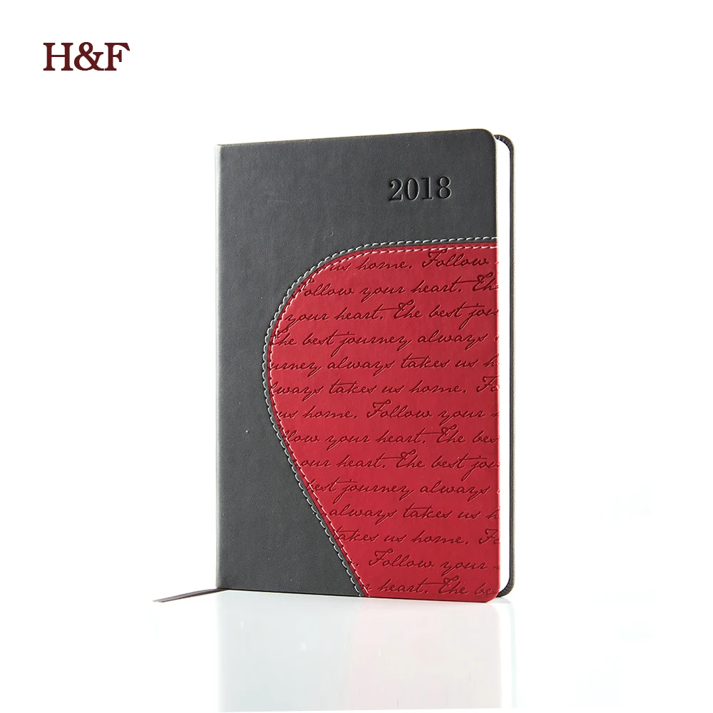 تخصيص الصين المورد مخصص تصميم طباعة دفتر اللون حجب مفكرة ذات غطاء صلب