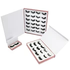 Private Label Eyelashes Book 3D Mink Eyelashes Vendor 100% mink eyelashes 25mm