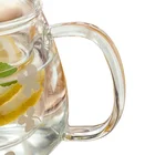 Relea Promotional Custom Logo Handmade Borosilicate Glass Tea Coffee Pot Set With Infuser