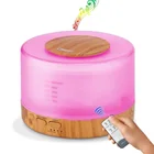500ml Humidifier Remote Control Essential Oil Diffuser Cool Mist Humidifier EU AU UK US Plug Air Humidifier