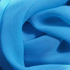 fashion 75D 100%polyester pleated chiffon fabric for scarves