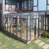 Aluminum alloy low-e glass garden sun room/glass house
