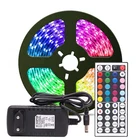 Wholesale Smart Neon Flex 12V Outdoor 5050 Flexible SMD 5m RGB 24 Keys Waterproof Led Strip Lights With WIFI Remote Controller