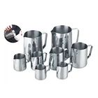 Custom espresso latte art motta garland frother barista stainless steel coffee frothing pitcher milk jug