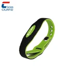 VIP member classic silicone waterproof rfid hotel key card wristband
