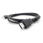 High speed quality and quantity support multimedia nickel connector hdmi cable 4k