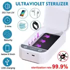 V08 wholesale portable uvc ultraviolet mobile phone disinfection sterilization box led uv sterilizer