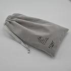 wholesale promotional gifts large drawstring velvet bags for sell