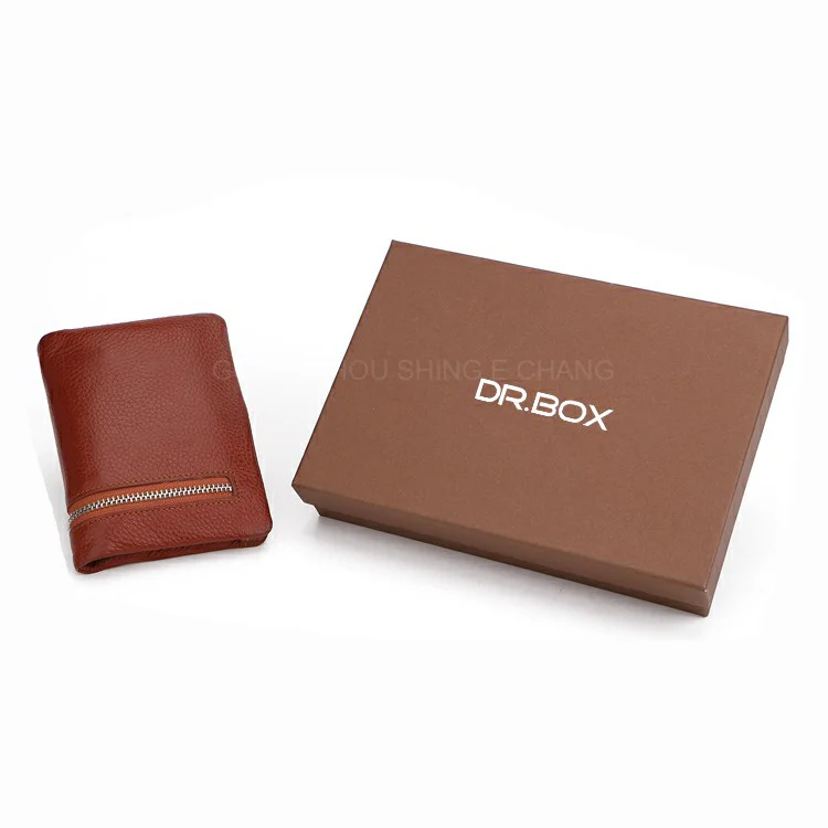 luxury gift wallet hardcover paper packaging box for bow tie