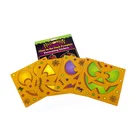 Non-Toxic Halloween Eco Friendly Removable Custom Wall Glow In The Dark Pumpkin Decorative Stickers