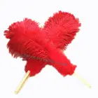 Fan Fans Wholesale Double Layer White Ostrich Feather Folding Fan Dancing Feather Plumes Fans For Showgirls