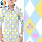 Hot sale comfortable cotton polyester poplin printed fabric for shirting CVC60/40 45*45 133*72