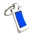 Blank Sublimation Keychain Mdf, Metal Car Logo Keychain Number Plate Metal