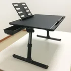Fashion Stable Desk Adjustable Laptop Bed Table with Storage Drawer and Bookstand Multifunction Portable Study Table