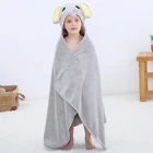 Towel Design Towels MICHLEY Wholesale Cartoon Hooded Summer Beach Kids Bath Towel